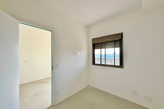 Quarto de apartamento à venda com 1 quarto, 34m² em Brooklin, São Paulo