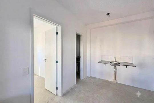 Cozinha de apartamento à venda com 2 quartos, 42m² em Brooklin, São Paulo