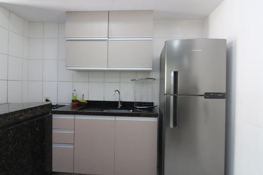 cozinha de apartamento à venda com 2 quartos, 48m² em Jardim Brasilia (zona Leste), São Paulo