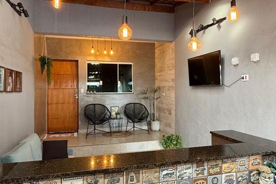 Área comum de casa à venda com 2 quartos, 90m² em Vila Carmosina, São Paulo