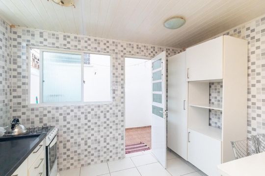 Cozinha de apartamento para alugar com 1 quarto, 45m² em Cidade Baixa, Porto Alegre