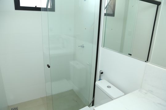 Banheiro suite de apartamento para alugar com 2 quartos, 88m² em Setor Marista, Goiânia