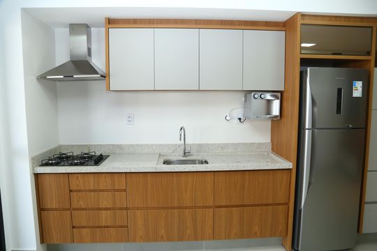 Detalhe da Cozinha de apartamento para alugar com 2 quartos, 88m² em Setor Marista, Goiânia