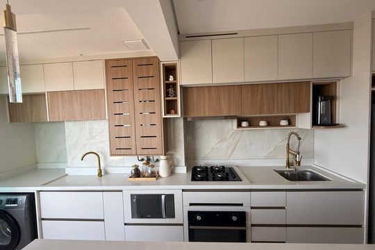 Cozinha de apartamento à venda com 2 quartos, 45m² em Km 18, Osasco