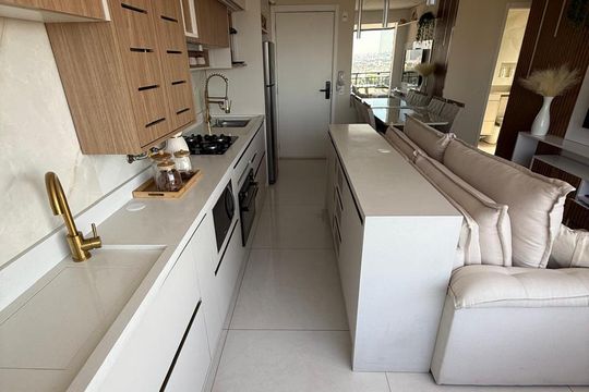 Sala de apartamento à venda com 2 quartos, 45m² em Km 18, Osasco