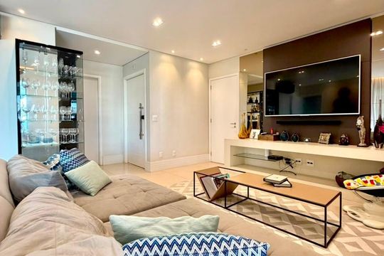 Sala de apartamento à venda com 3 quartos, 165m² em Tatuapé, São Paulo