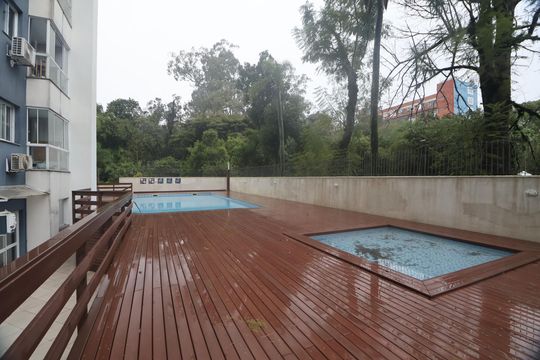 Área comum - Piscina de apartamento para alugar com 2 quartos, 70m² em Centro, Canoas