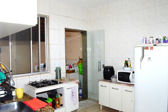 Cozinha de apartamento à venda com 2 quartos, 78m² em Goiânia, Belo Horizonte