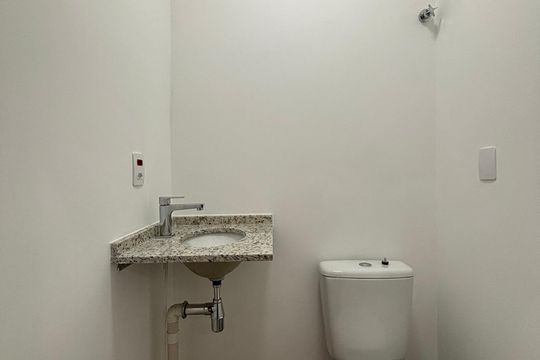 Lavabo de apartamento à venda com 1 quarto, 47m² em Indianópolis, São Paulo