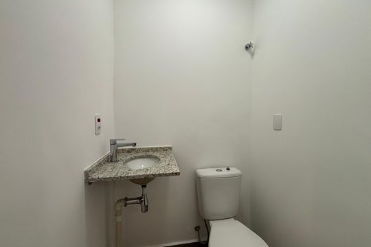 Lavabo de apartamento à venda com 1 quarto, 47m² em Indianópolis, São Paulo