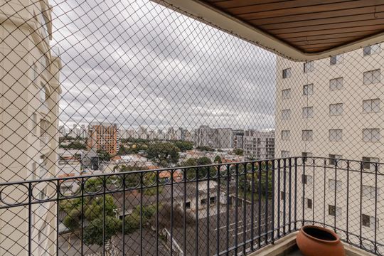 Sacada de apartamento à venda com 2 quartos, 95m² em Indianópolis, São Paulo