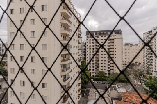 Vista do Quarto 1 de apartamento à venda com 2 quartos, 95m² em Indianópolis, São Paulo
