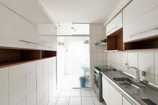 Cozinha de apartamento à venda com 2 quartos, 48m² em Vila Pirituba, São Paulo