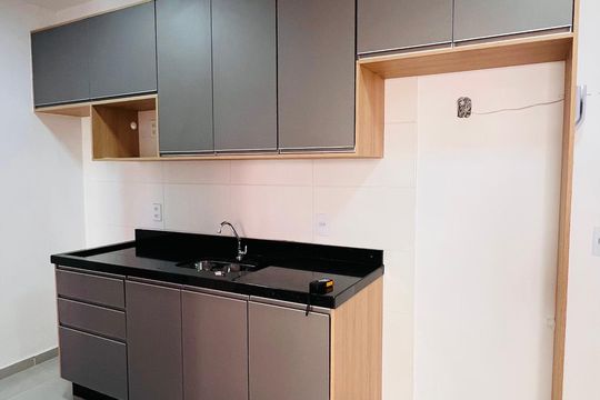 Cozinha de apartamento para alugar com 2 quartos, 39m² em Vila Aricanduva, São Paulo