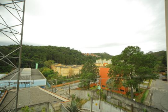 Varanda da Sala  de apartamento à venda com 2 quartos, 52m² em Montanhão, São Bernardo do Campo
