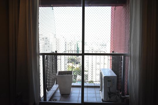 Sacada da Sala de apartamento à venda com 3 quartos, 160m² em Vila da Saúde, São Paulo
