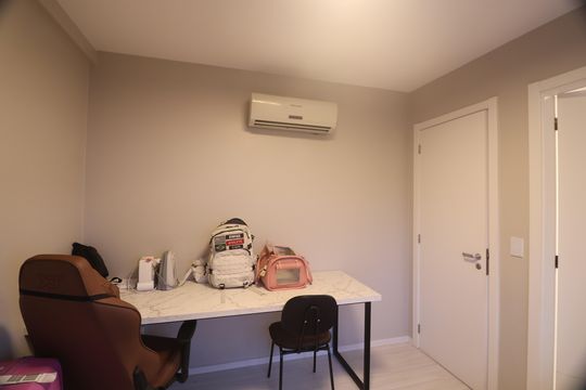 Suite 1 de apartamento à venda com 3 quartos, 125m² em Marechal Rondon, Canoas