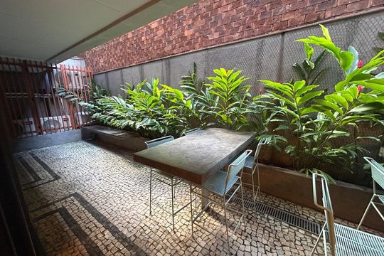 Área comum de apartamento para alugar com 1 quarto, 50m² em Laranjeiras, Rio de Janeiro