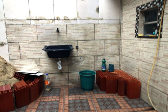 Área de Serviço de casa para alugar com 1 quarto, 50m² em Pavuna Parque Columbia, Rio de Janeiro
