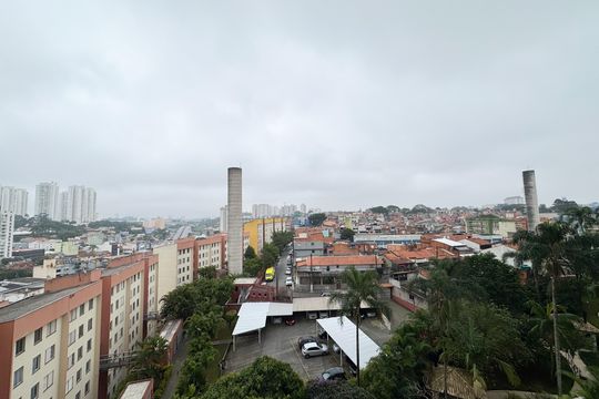 Vista - Sala de TV de apartamento à venda com 1 quarto, 54m² em Jardim Olavo Bilac, São Bernardo do Campo
