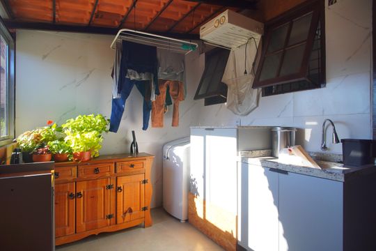 Área de Serviço de casa de condomínio à venda com 2 quartos, 44m² em Vicentina, São Leopoldo
