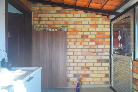 Área de Serviço de casa de condomínio à venda com 2 quartos, 44m² em Vicentina, São Leopoldo
