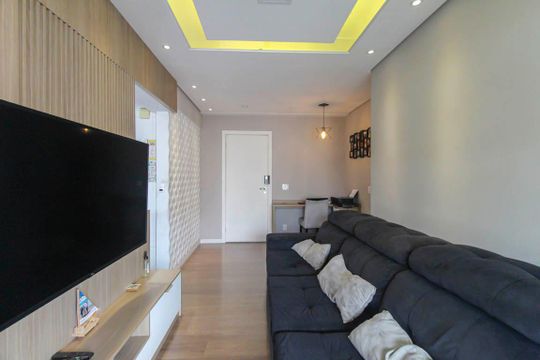 Sala de apartamento à venda com 2 quartos, 62m² em Vila Ema, São Paulo