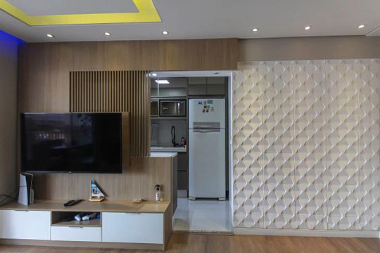 Sala de apartamento à venda com 2 quartos, 62m² em Vila Ema, São Paulo