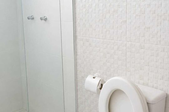 Banheiro de apartamento para alugar com 2 quartos, 42m² em Itacolomi, Rio de Janeiro