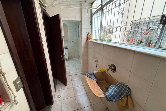 Área de Serviço de apartamento à venda com 3 quartos, 80m² em Alto Caiçaras, Belo Horizonte