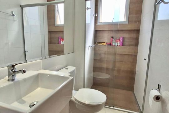 Banheiro Social - Primeiro Piso de apartamento à venda com 3 quartos, 168m² em Jardim America, Belo Horizonte