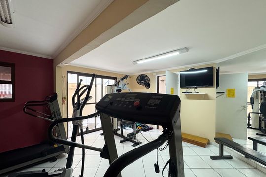 Área comum - Academia de apartamento à venda com 3 quartos, 133m² em Vila Euclides, São Bernardo do Campo