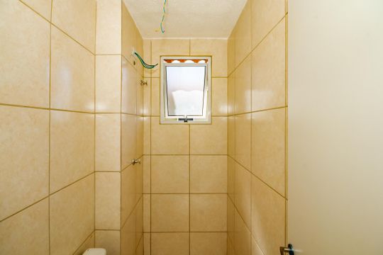 Banheiro social de apartamento para alugar com 2 quartos, 41m² em Serra Dourada, Vespasiano