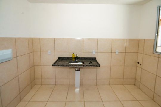 Cozinha/Área de serviço de apartamento para alugar com 2 quartos, 41m² em Serra Dourada, Vespasiano
