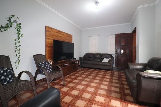 Sala de casa para alugar com 3 quartos, 250m² em Vila Assunção, Santo André