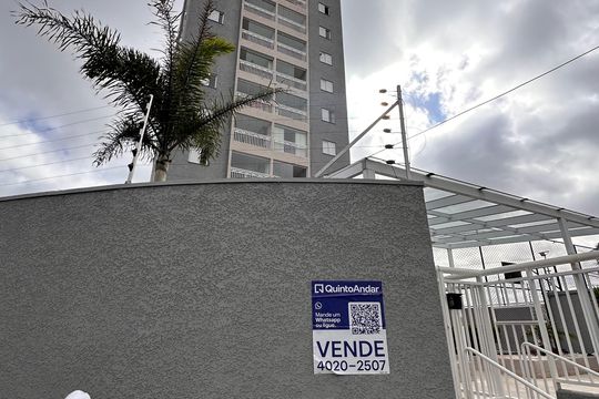 Fachada de apartamento à venda com 2 quartos, 64m² em Jardim das Acacias, São Bernardo do Campo