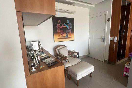 Sala de apartamento à venda com 2 quartos, 93m² em Chácara Santo Antônio (Zona Sul), São Paulo
