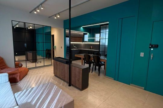 Sala de apartamento para alugar com 2 quartos, 138m² em Santa Efigênia, Belo Horizonte
