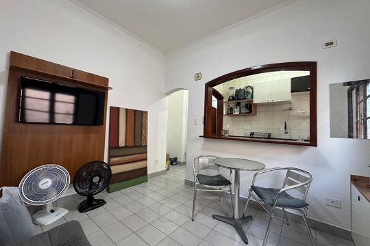 Apartamento para alugar com 1 quarto, 50m² em Itararé, São Vicente
