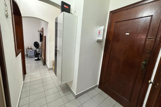 Hall de entrada de apartamento para alugar com 1 quarto, 50m² em Itararé, São Vicente