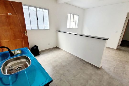 Cozinha de kitnet/studio para alugar com 1 quarto, 38m² em Jardim Casablanca, São Paulo