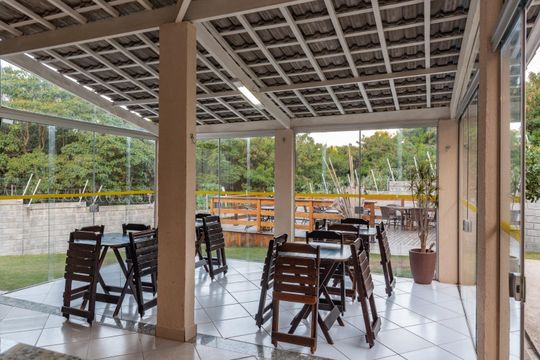 Área comum - Churrasqueira de apartamento para alugar com 2 quartos, 48m² em Loteamento Parque São Martinho, Campinas