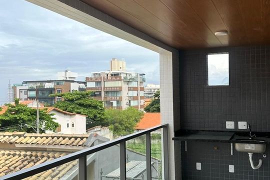 Varanda de apartamento à venda com 2 quartos, 85m² em Piratininga, Niterói