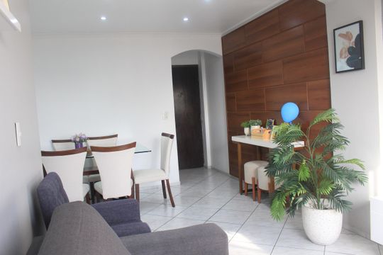 Sala de apartamento para alugar com 3 quartos, 79m² em Fundação, São Caetano do Sul
