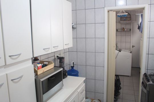 Cozinha de apartamento para alugar com 3 quartos, 79m² em Fundação, São Caetano do Sul