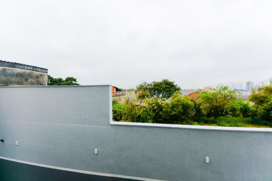 Vista da Cozinha e Área de Serviço de apartamento à venda com 2 quartos, 53m² em Jardim Aida, Guarulhos