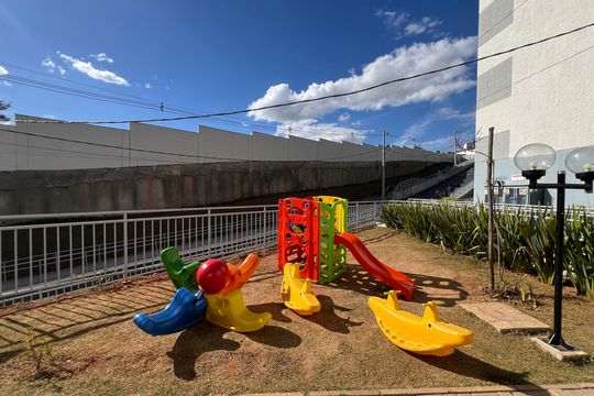 Área comum - Playground de apartamento para alugar com 2 quartos, 45m² em Caiapos, Contagem