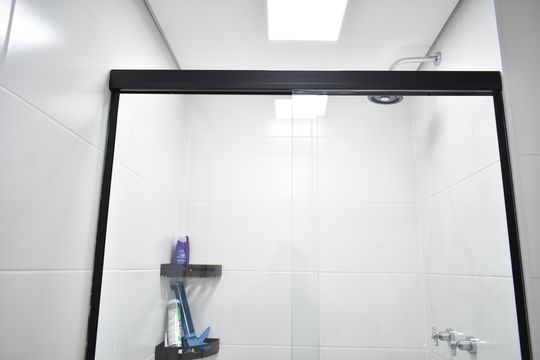Banheiro Social de apartamento para alugar com 2 quartos, 72m² em Vila Mariana, São Paulo