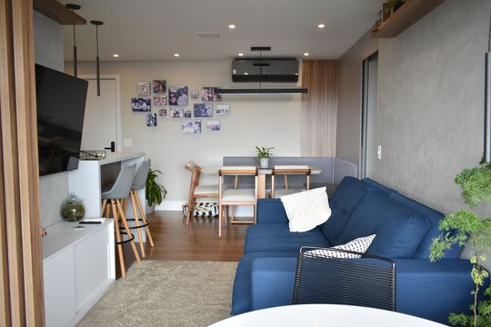 Sala de apartamento para alugar com 2 quartos, 72m² em Vila Mariana, São Paulo