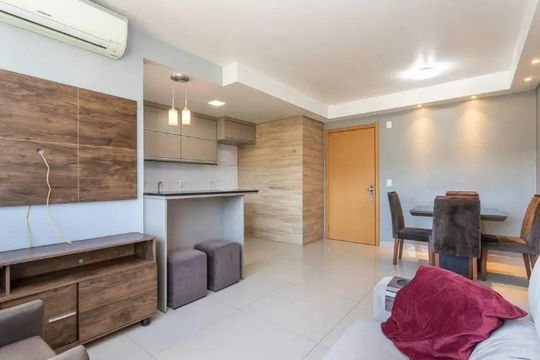 Sala de apartamento para alugar com 2 quartos, 55m² em Teresópolis, Porto Alegre